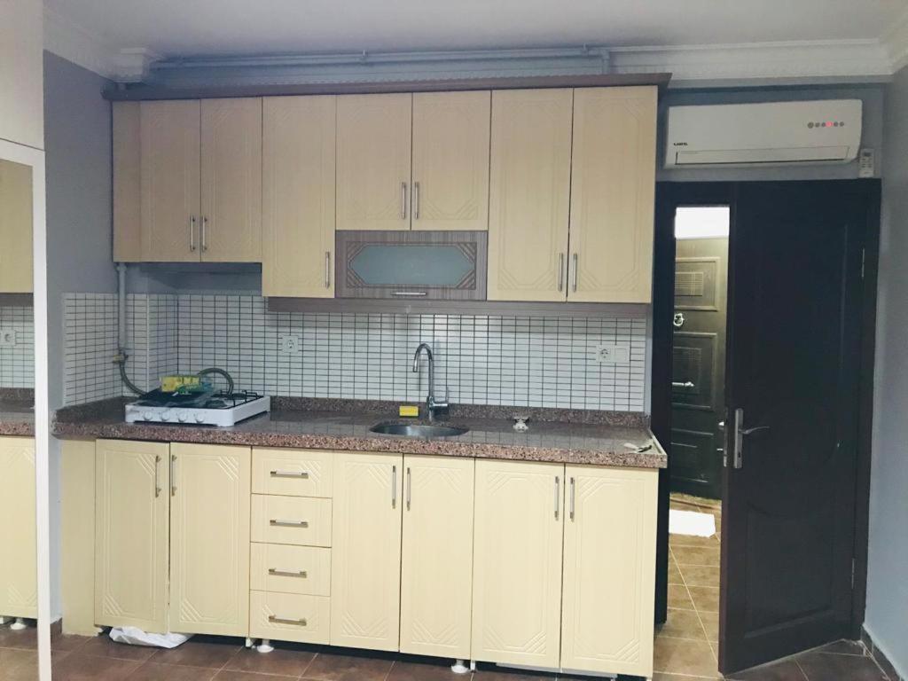 A kitchen or kitchenette at Terra Apart Taksim