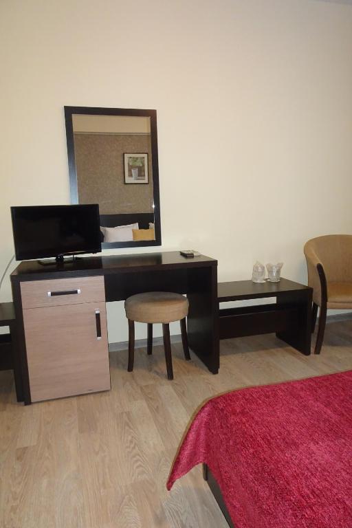 TV a/nebo společenská místnost v ubytování Hotel Nord