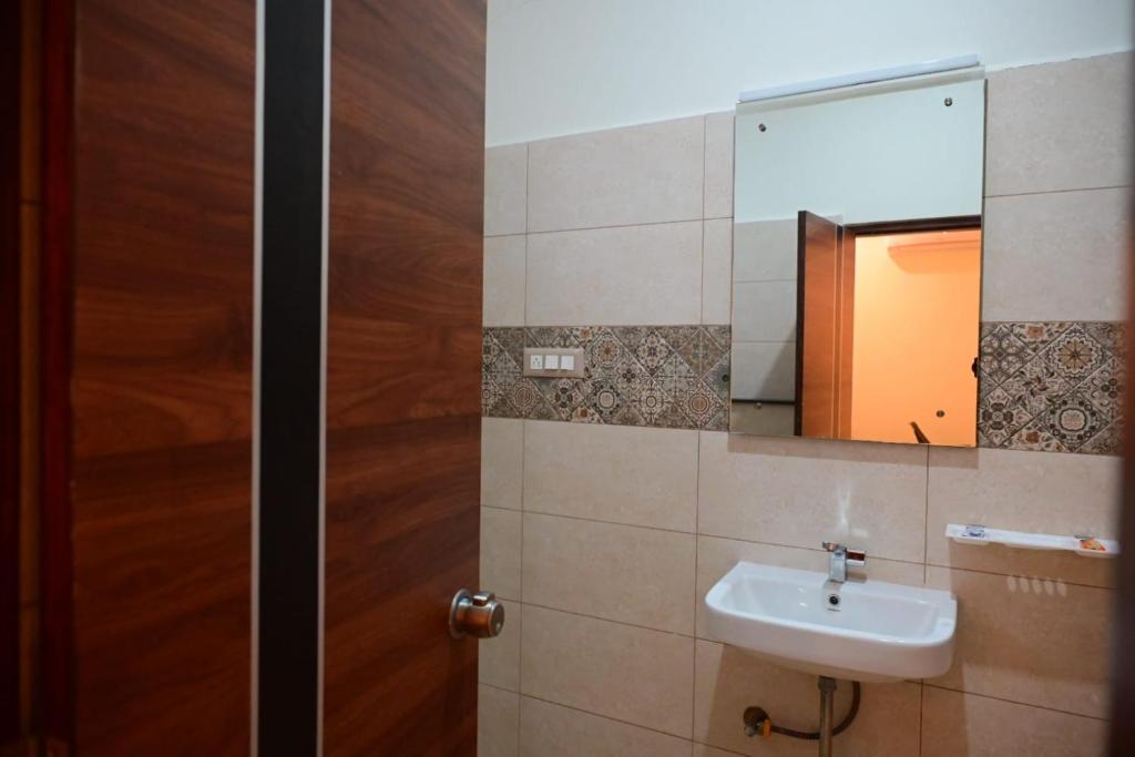 Koupelna v ubytování KCG Residency