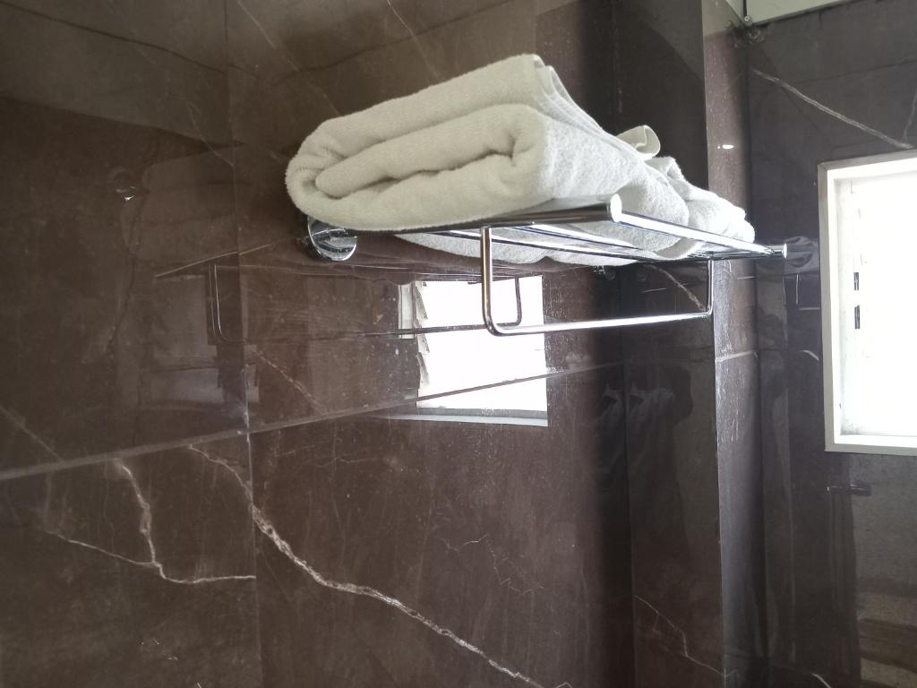 Koupelna v ubytování Hotel Rajshree