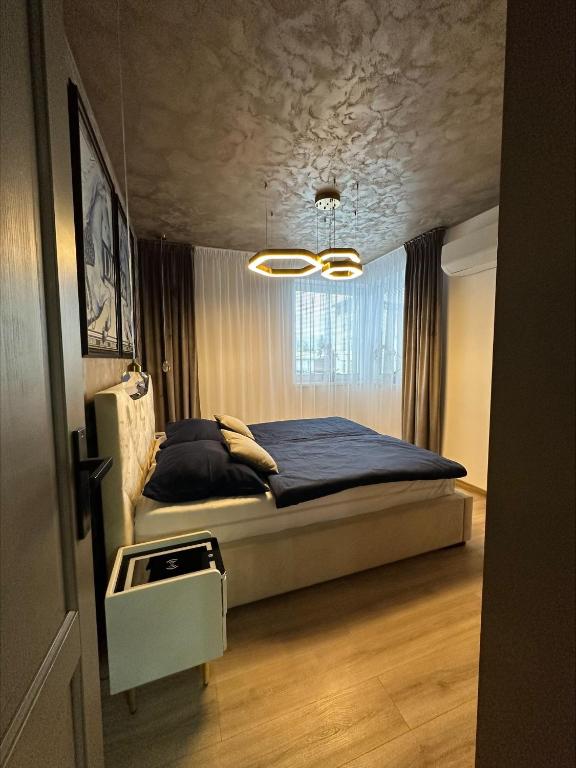 Postel nebo postele na pokoji v ubytování Apartmán Maťko