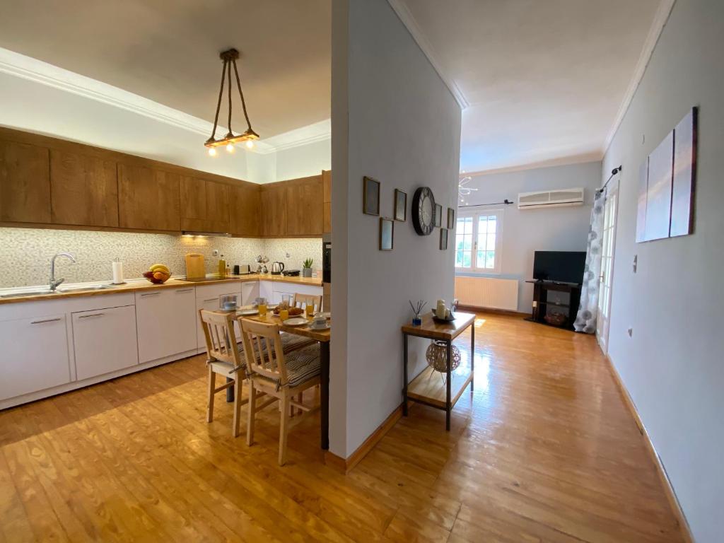 Køkken eller tekøkken på Coro Cozy House