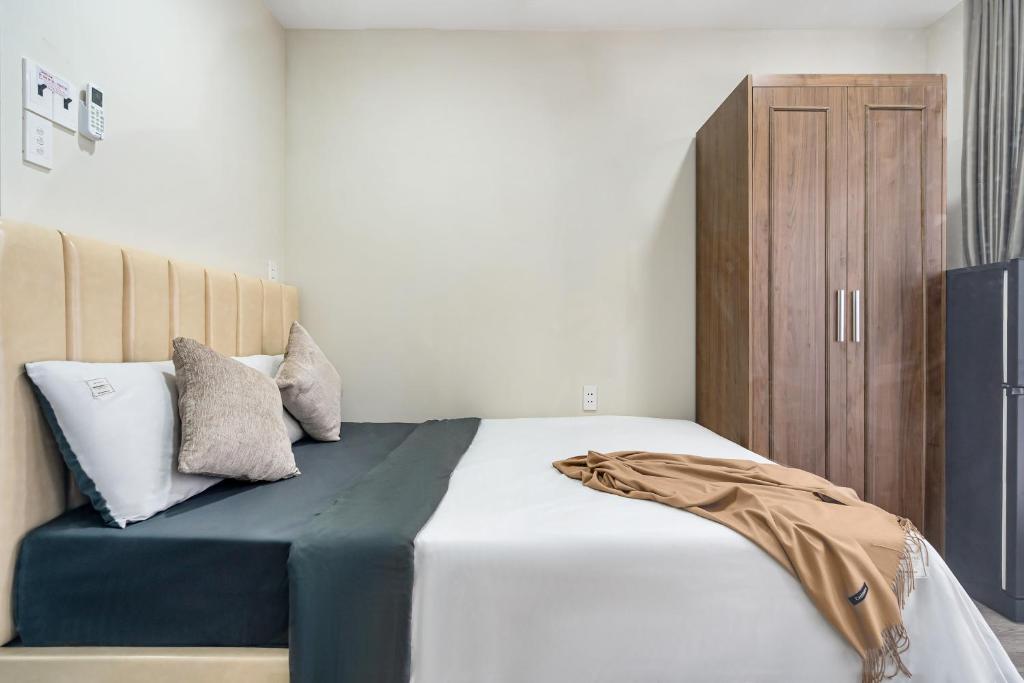 Postel nebo postele na pokoji v ubytování Jan Hostel Central Point