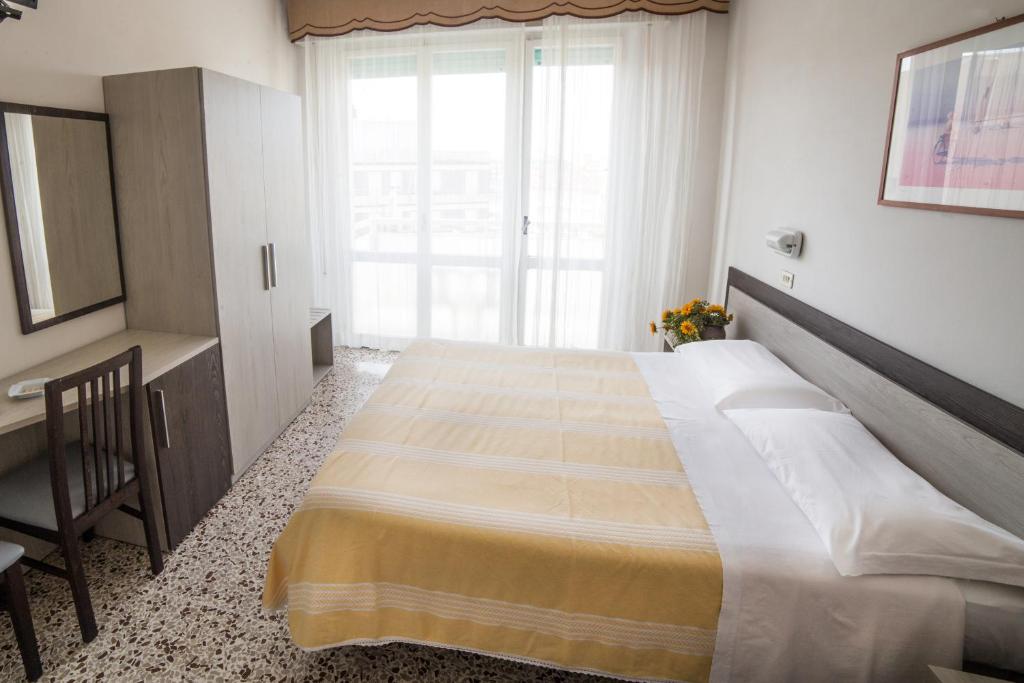 Letto o letti in una camera di Hotel Europa