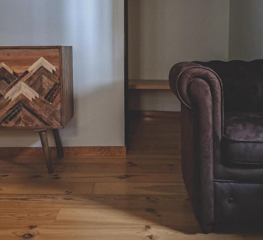 Posezení v ubytování Tetxe B&B Roncal