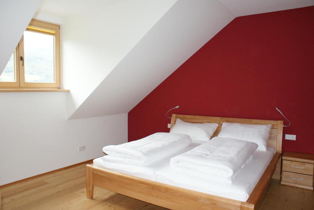 Posteľ alebo postele v izbe v ubytovaní Premium Appartements Di Bora