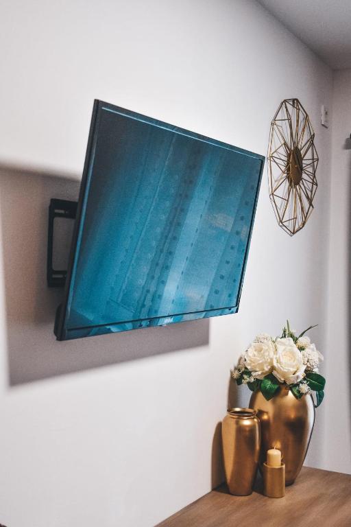 TV a/nebo společenská místnost v ubytování Villa-Apartments Bognar