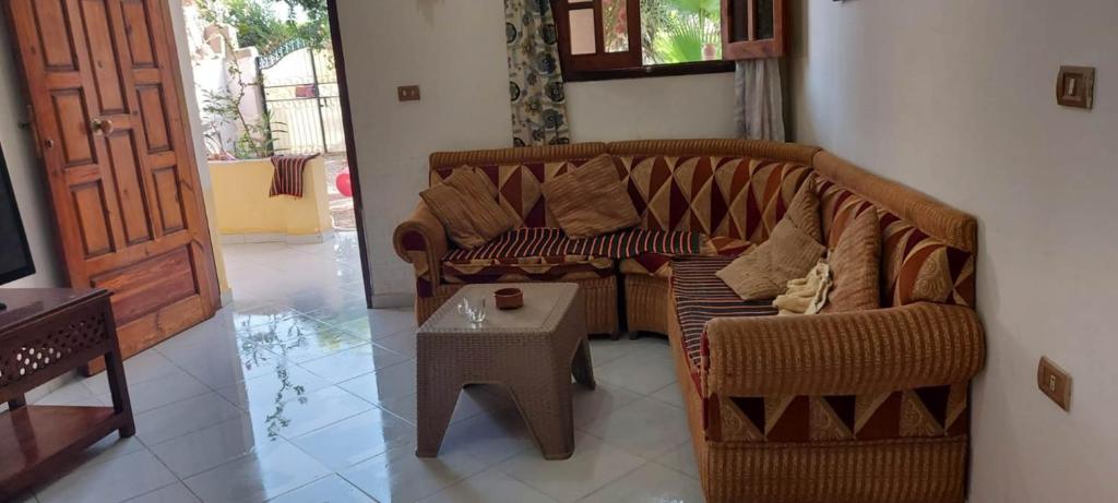 Posezení v ubytování Nile Heaven Villa guest house