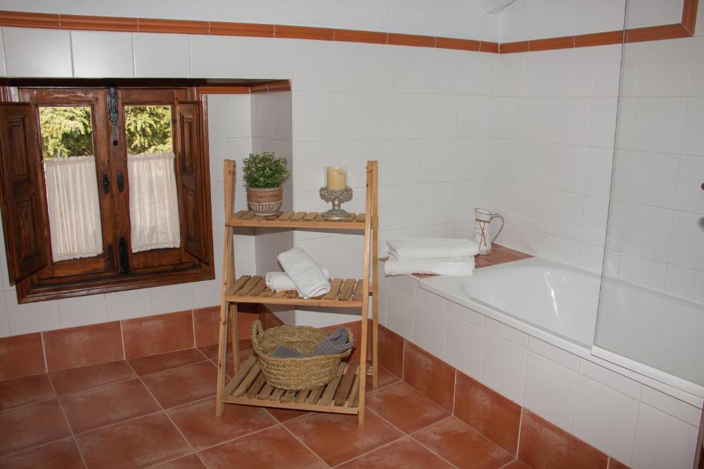 Koupelna v ubytování Acogedora Casa Rural en Olvera La Morada