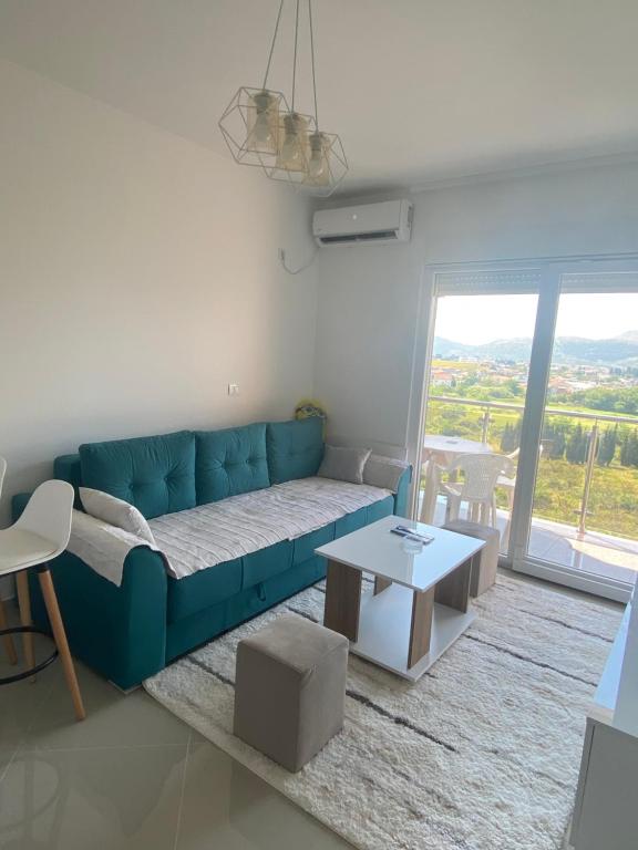 Χώρος καθιστικού στο Jelena apartment Bar