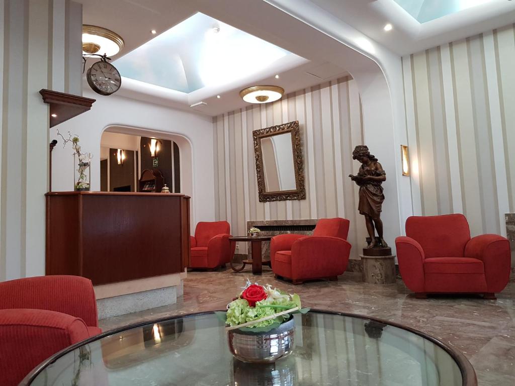 Posezení v ubytování Hotel Cardinal