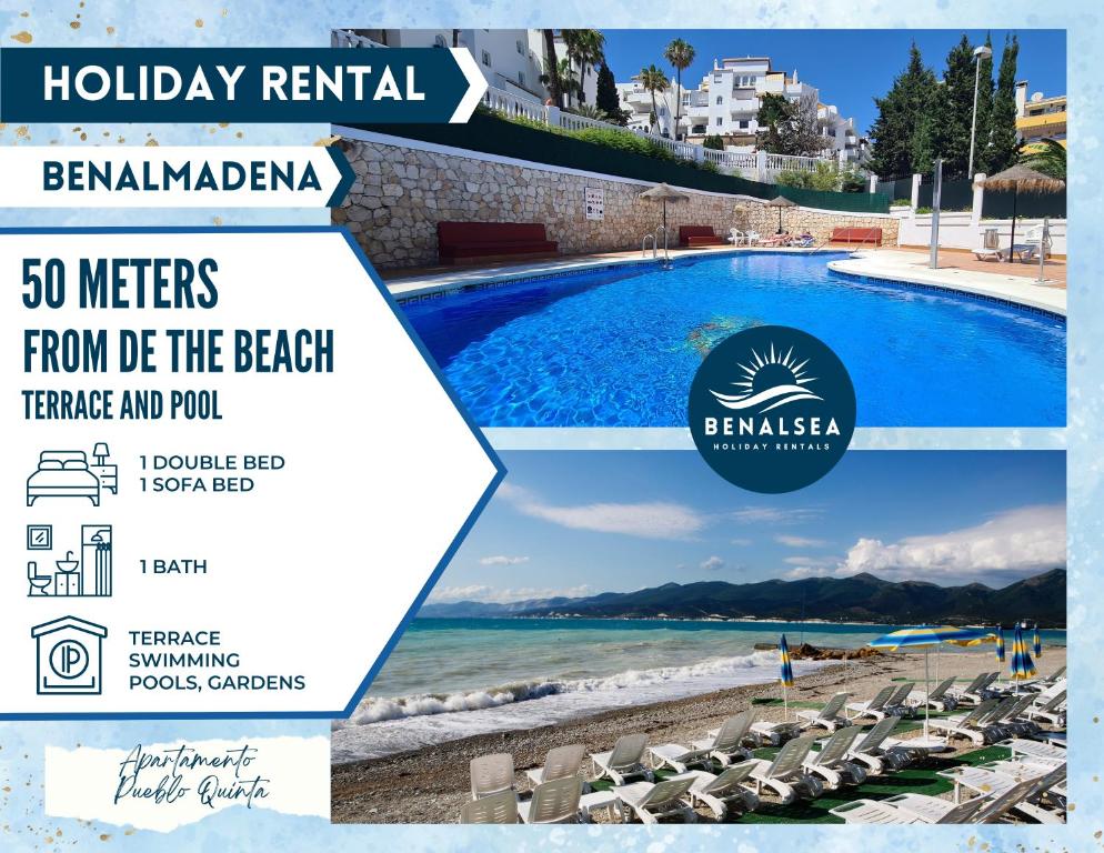 Zdjęcie z galerii obiektu Premium Apartment 50 mts from de the beach in Pueblo Quinta w mieście Benalmádena