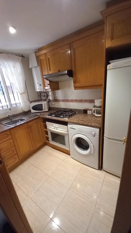 Kuchyň nebo kuchyňský kout v ubytování Apartamento la Brisa del Mar