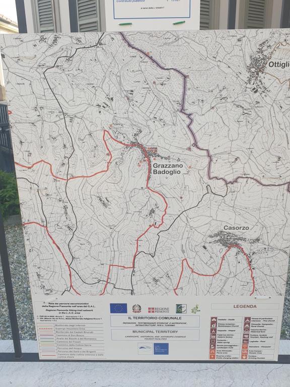 Fotografia z galérie ubytovania Locazione Turistica Antica dimora di Campagna v destinácii Grazzano Badoglio