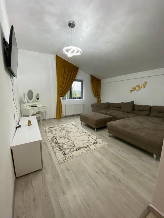 Χώρος καθιστικού στο Mr&Mrs ApartHotel