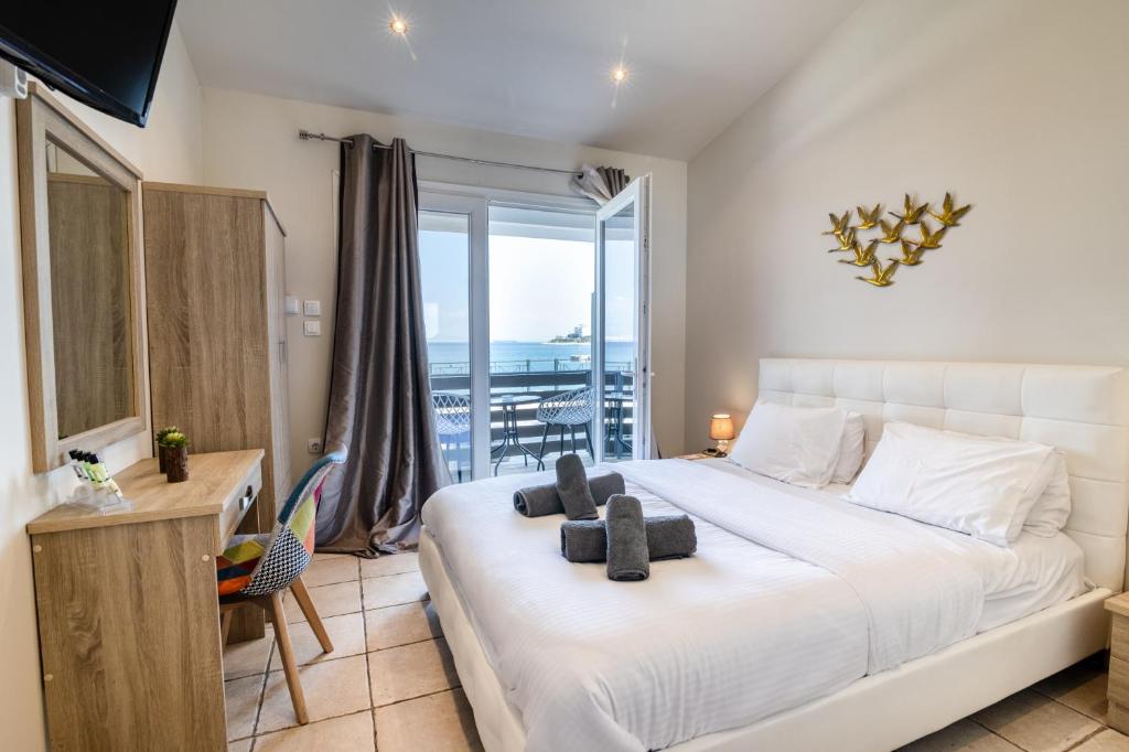 Votsalakia Hotel & Luxury Apartments - Double Room With Balcony And Sea View