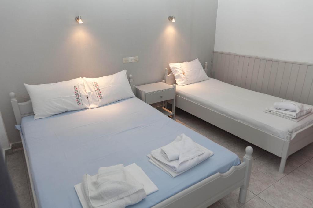 Tempat tidur dalam kamar di Villa Veneti