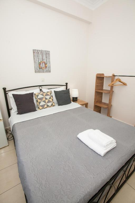 Postel nebo postele na pokoji v ubytování Hotel Thetis
