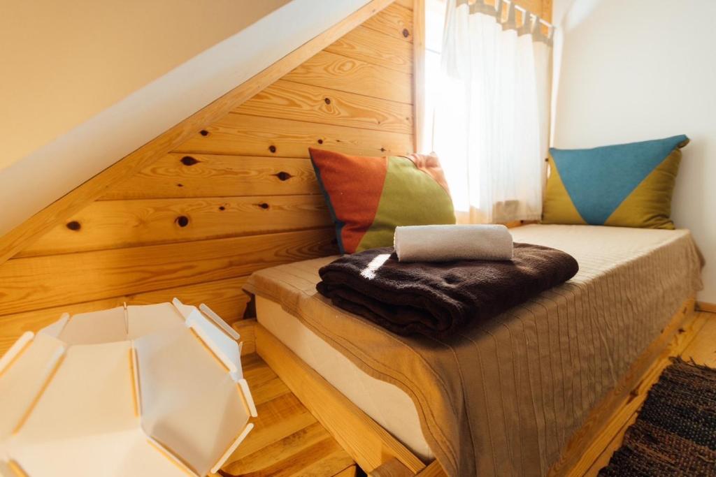 Postel nebo postele na pokoji v ubytování Backcountry