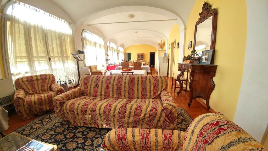 Posezení v ubytování Bresbot B&B