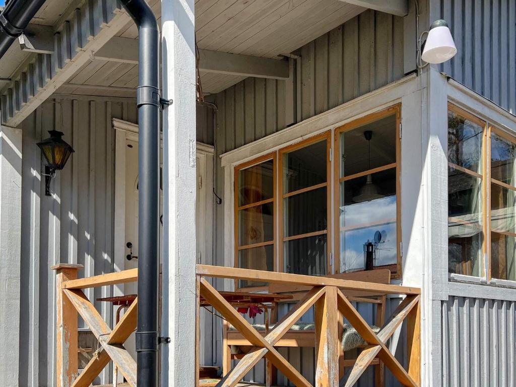 Balkón nebo terasa v ubytování Holiday home MUNSö
