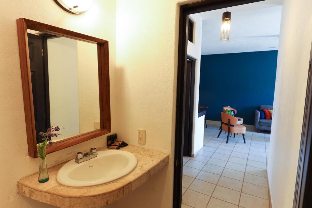 Villas Pura Chacala - ２ベッドルームのあるアパート