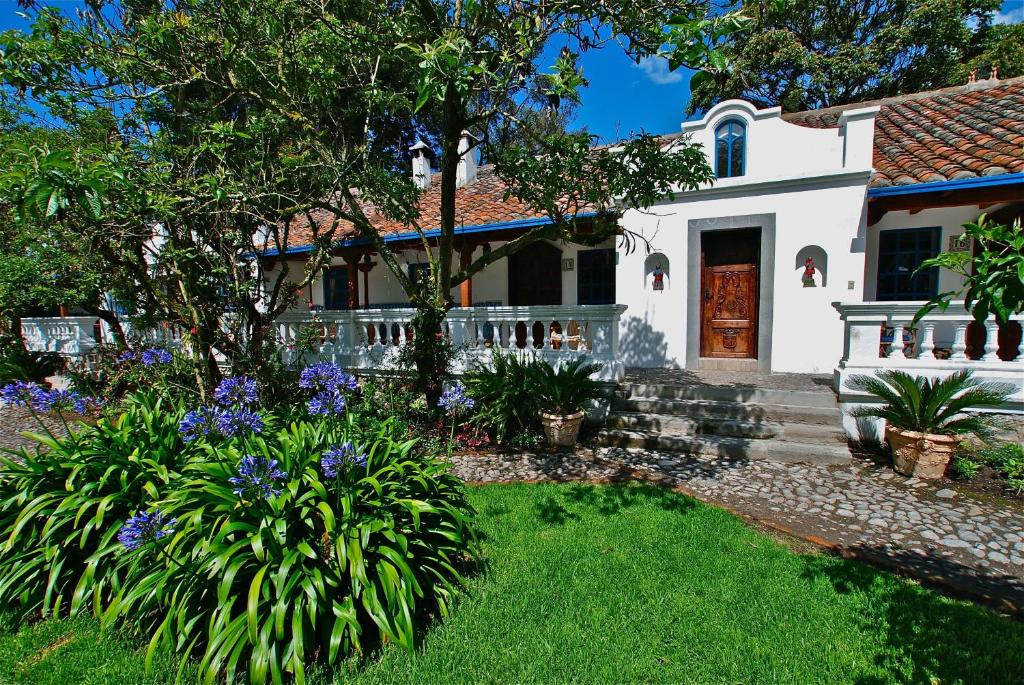 Zahrada ubytování Hacienda Cusin