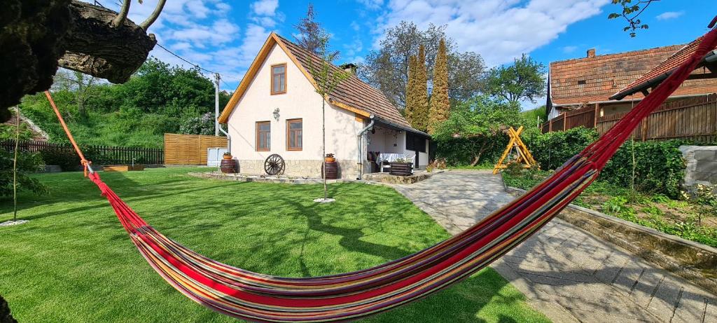 Vonkajšia záhrada v ubytovaní Pincedombi
