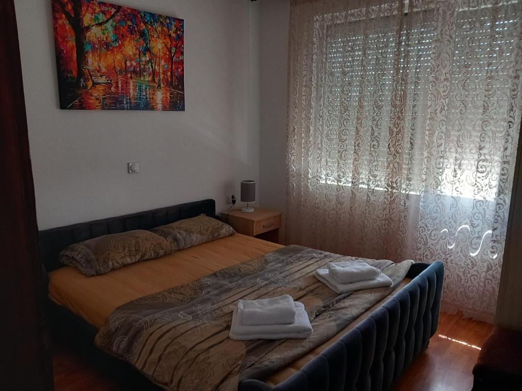 Postelja oz. postelje v sobi nastanitve Apartmani Ćosić