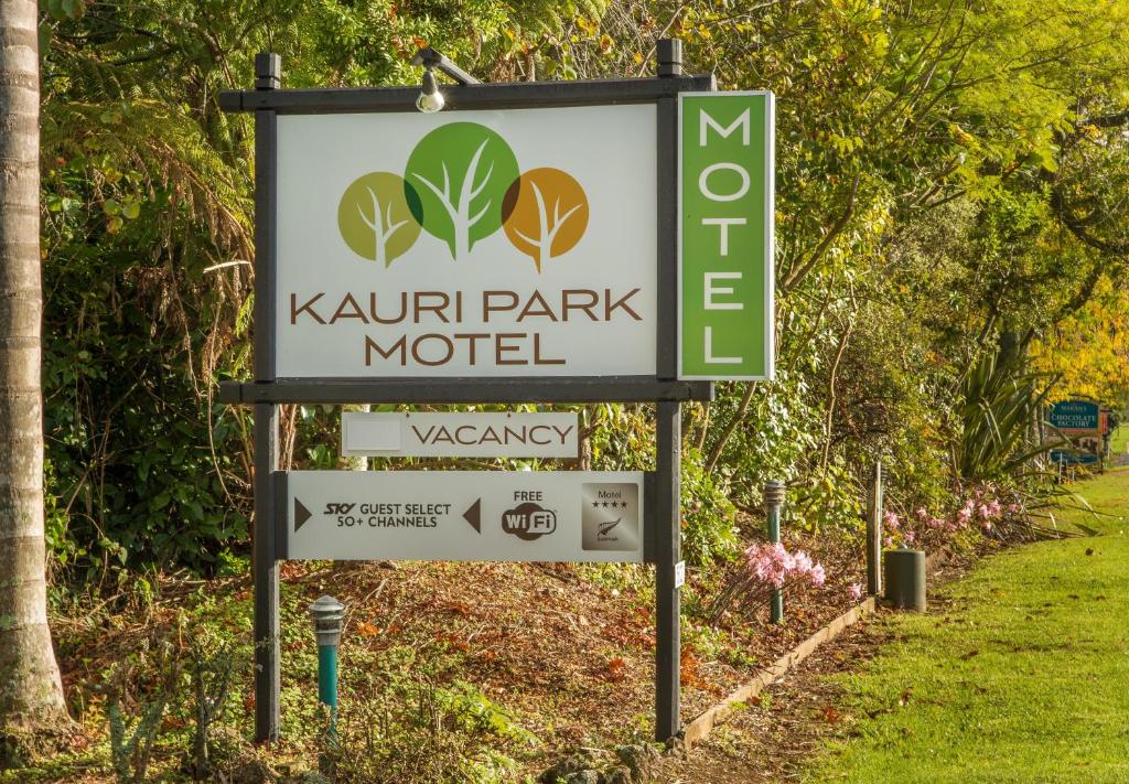 Certifikát, hodnocení, plakát nebo jiný dokument vystavený v ubytování Kauri Park Motel