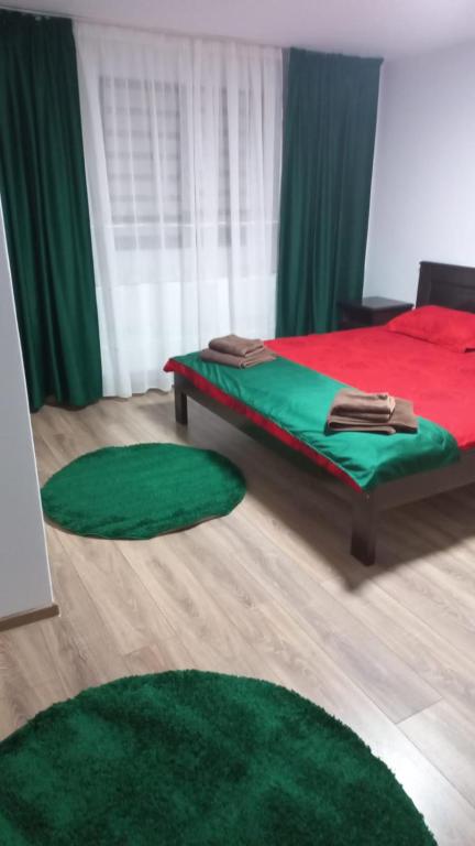 Postel nebo postele na pokoji v ubytování Casa de vacanță Perla Colibitei