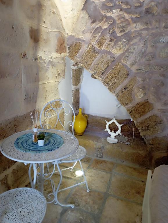A seating area at Agrimi b&b
