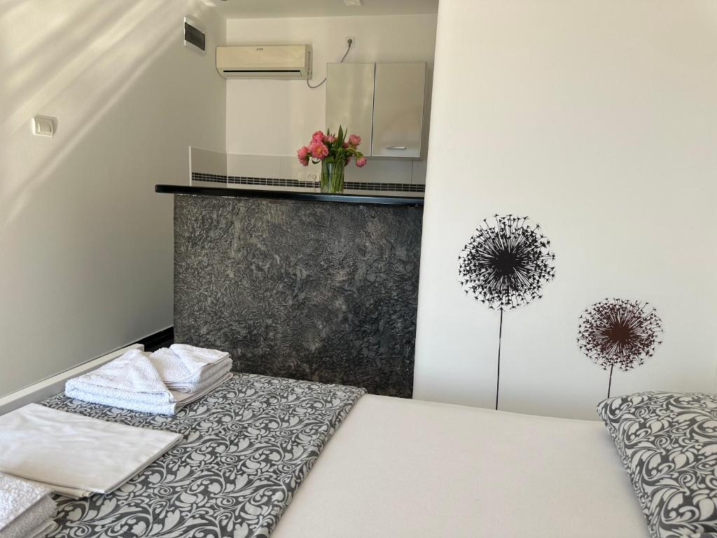 Postel nebo postele na pokoji v ubytování Accommodation Tomcuk