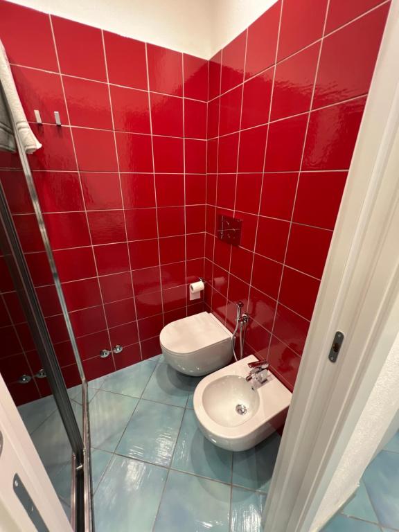 Koupelna v ubytování B&B Don Luì