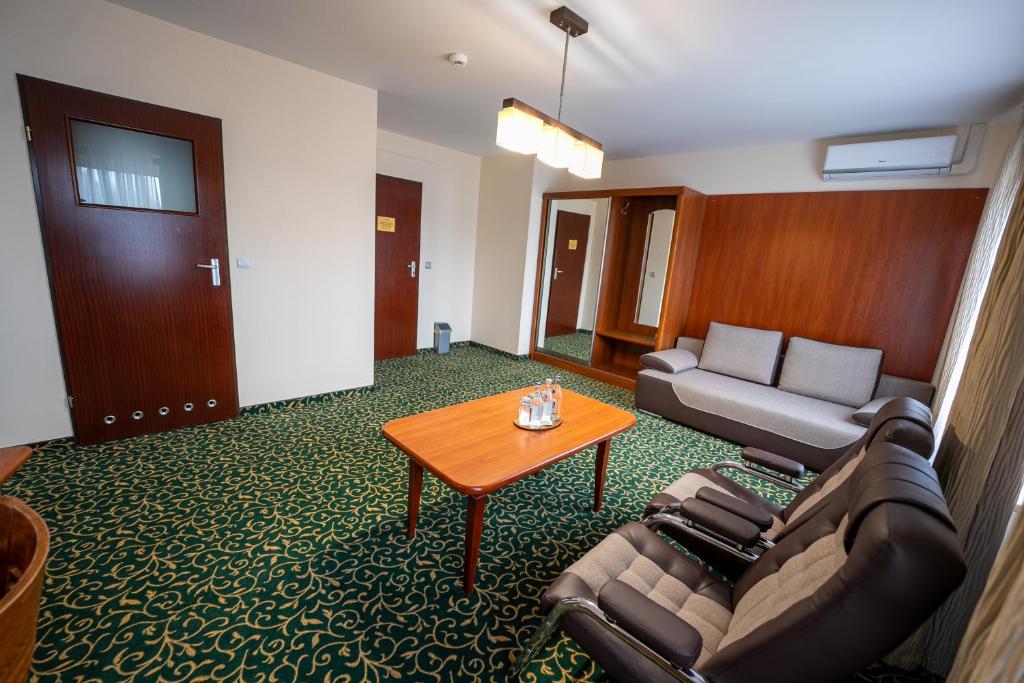Posezení v ubytování Hotel Szelców