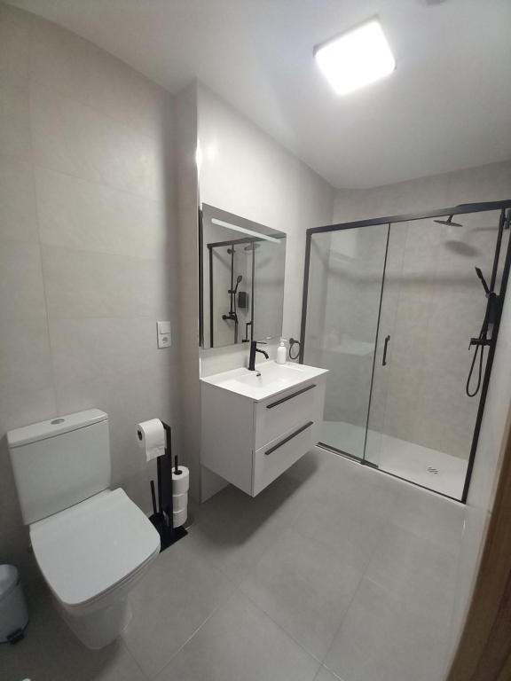 Koupelna v ubytování AMIZADE APARTAMENTO