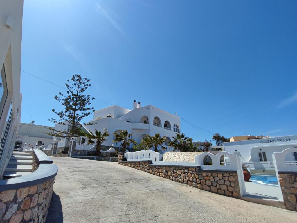 A piscina em ou perto de Agapi Villas