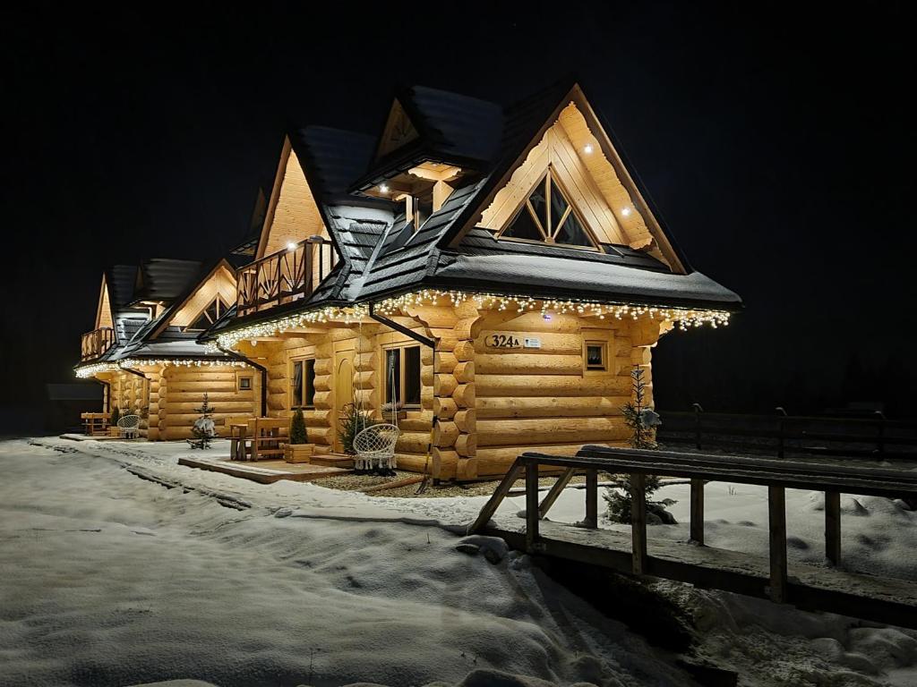 Chałupy Góralskie Kościelisko Witów v zimě