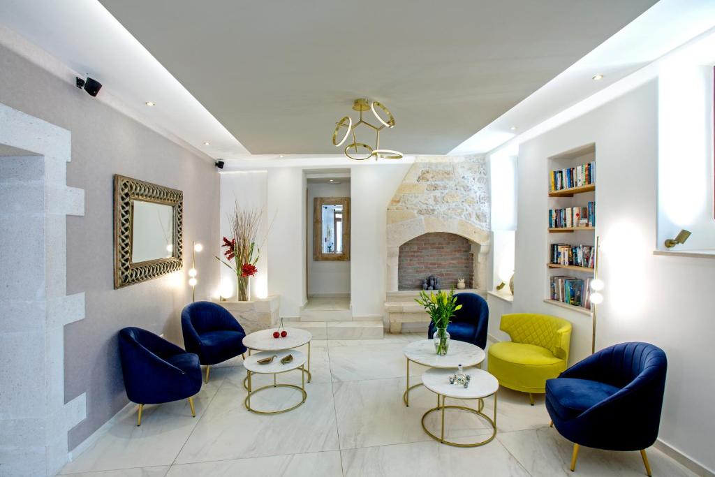 Posezení v ubytování Casa Moazzo Suites and Apartments
