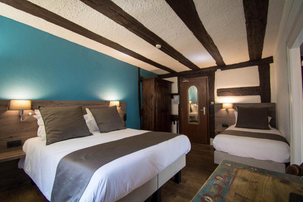 Hôtel De La Couronne - Chambre Grand Confort Double Ou Lits Jumeaux