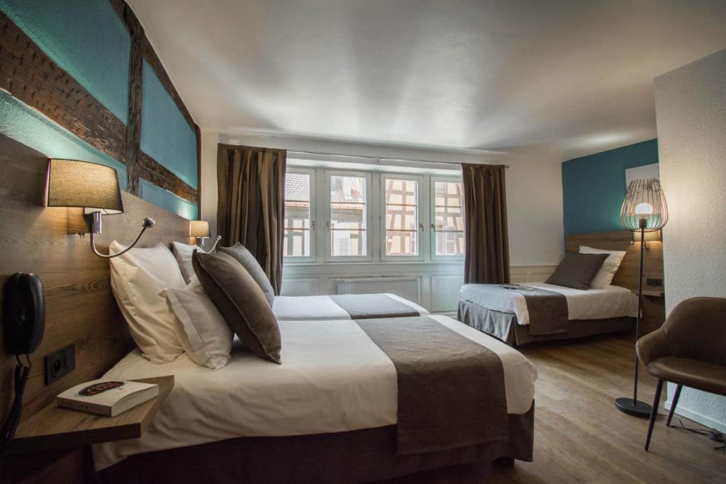 Hôtel De La Couronne - Charme Double Room Or Twin