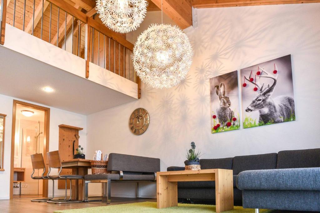 Posezení v ubytování Burg Hotel Feldberg