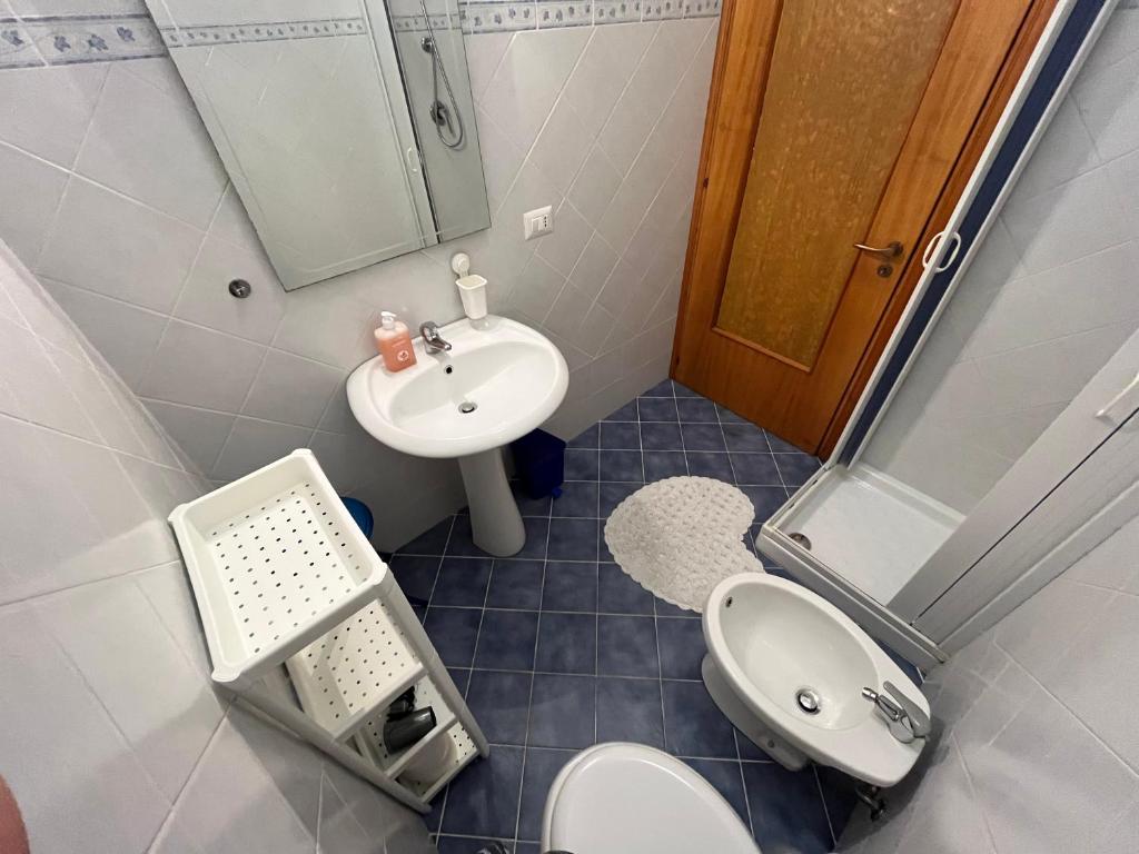 Koupelna v ubytování Casa Hana