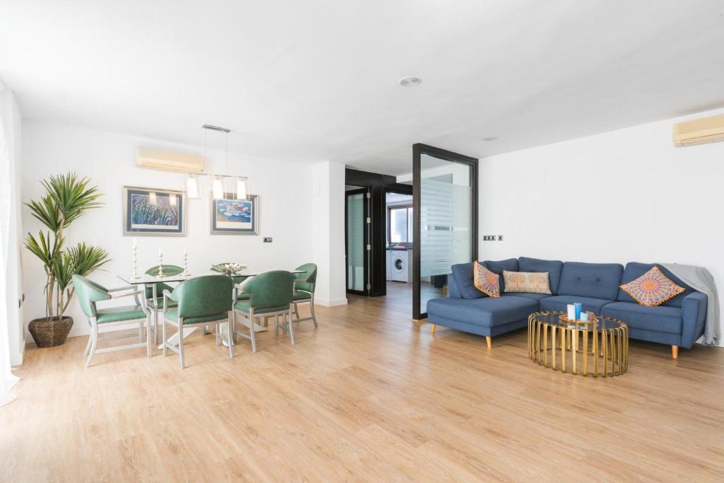 Posedenie v ubytovaní APARTAMENTO MODERNO CALLE LARIOS