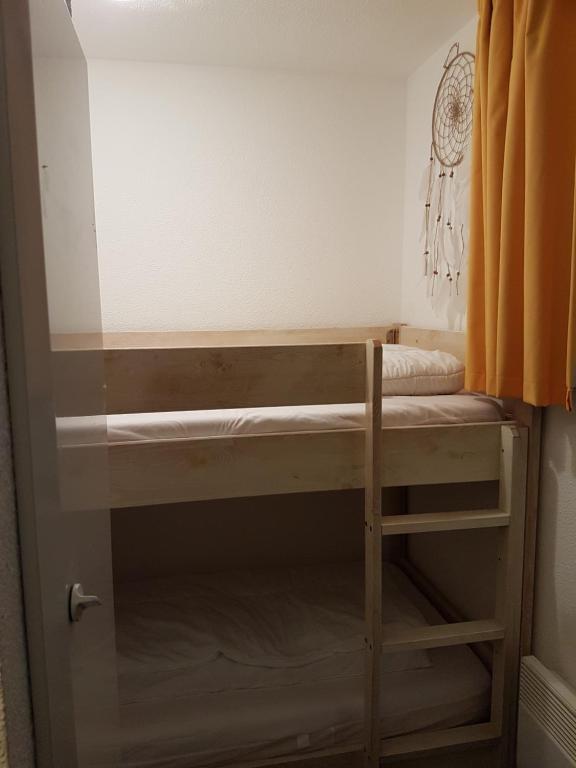 Posteľ alebo postele v izbe v ubytovaní Bel Apt 4 pers dernier étage balcon vue montagne