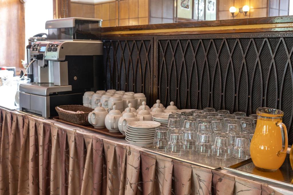 Nápoje v ubytování Hotel Slovan Plzeň