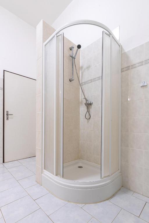 Koupelna v ubytování Hotel Slovan Plzeň