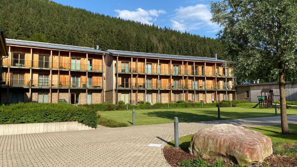 Nespecifikovaný výhled na hory nebo výhled na hory při pohledu z apartmánu