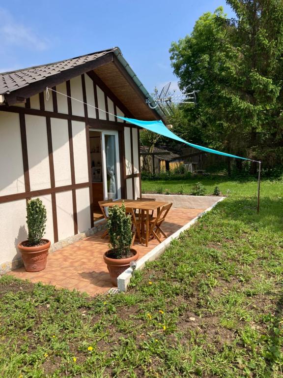 Zahrada ubytování Gîte de Blay