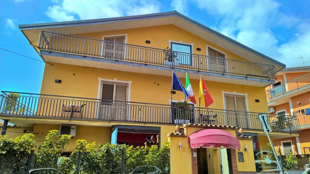 Budynek, w którym mieści się obiekt B&B